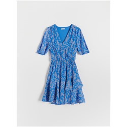 Gemustertes Minikleid