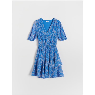 Gemustertes Minikleid