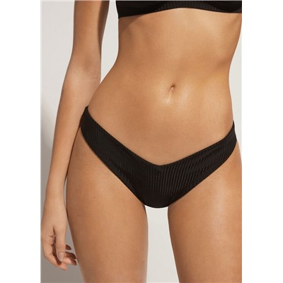 Brazilian-Bikinihose mit hohem Beinausschnitt Parigi
