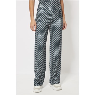 Pantalón casual Azul y antracita