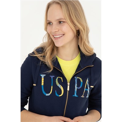 Kadın Lacivert Basic Sweatshirt