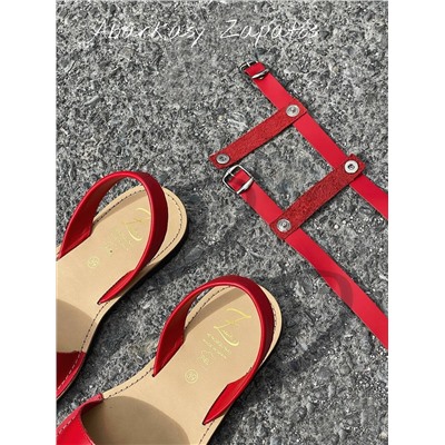 AB. ZAPATOS correas · 320 rojo+Pelle 11/03 Fuego