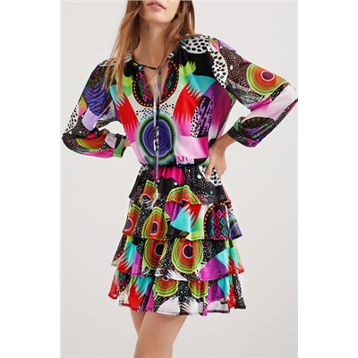 Vestido capas M. Christian Lacroix