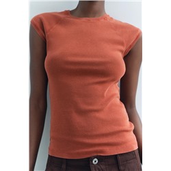FADED COTTON T-SHIRT