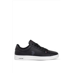 U.S. Polo Assn. U.S. Polo 101390124 Franco Kadın Klasik Sneaker Siyah - Beyaz 23KFP1390124ZCE