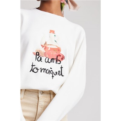Sudadera Pa amb tomàquet