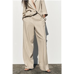 PANTALÓN ANCHO CON LINO