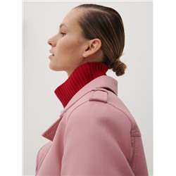 Bikerjacke mit Gürtel