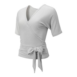 Women's Balance Two Way Wrap Tee WOMEN'S PERFORMANCE CLOTHING SHORT SLEEVE