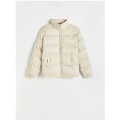 Jacke mit Stehkragen
