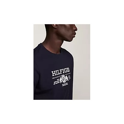 Embroidered Hilfiger Crest T-Shirt