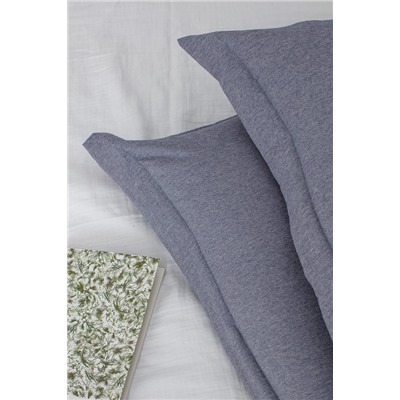 Meleni Tek Kişilik Comforter Set - İndigo