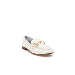 Kadın Krem Loafer