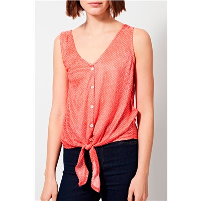 Camiseta de tirantes Naranja