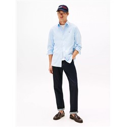 Regular Fit Stripe Print All-Day Shirt