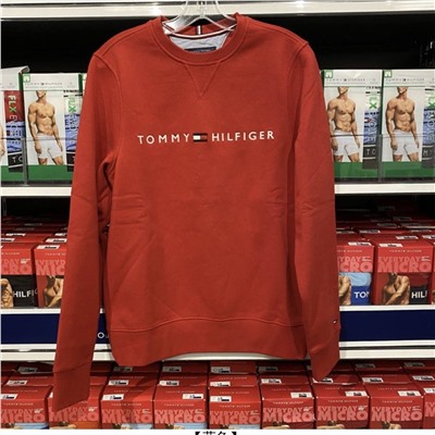 Толстовка свитшот Небольшой начес внутри TOMMY HILFIGE*RОРИГИНАЛ!