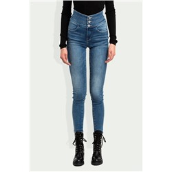 Vaquero skinny fit 7/8 Azul claro