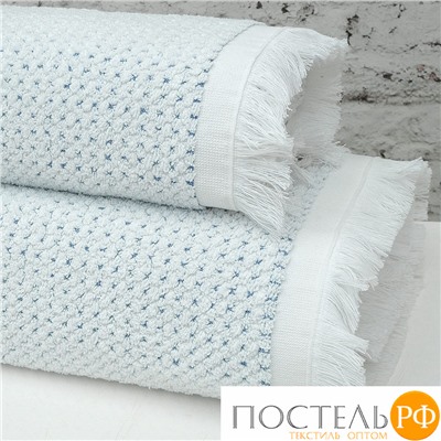 Полотенце Arya жаккардовое 70x140 Merlin Белый, синий