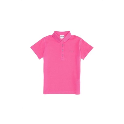 Kız Çocuk Pembe Basic Tişört