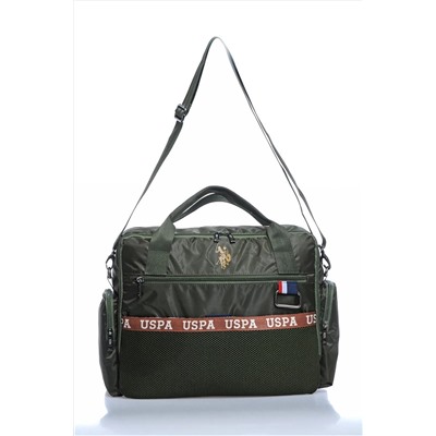 U.S. Polo Assn. Plabç21599 Haki Kadın Bebek Bakım Omuz Çantası PLABÇ21599