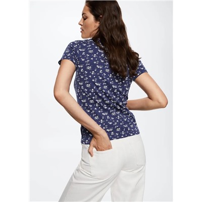 Camiseta estampada algodón