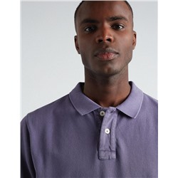 Piquet Polo, Men, Purple