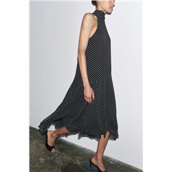 ZW COLLECTION HALTER POLKA DOT DRESS