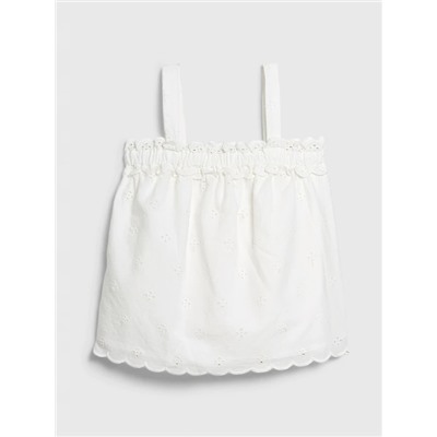 Toddler Eyelet Tank Top