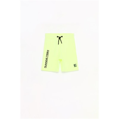 Printed jogging Bermuda shorts