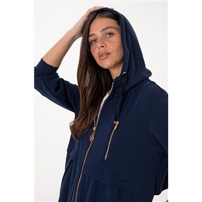 Kadın Lacivert Sweatshirt