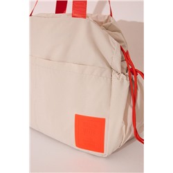 Bolso multiusos nylon beige