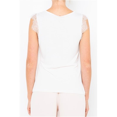 Camiseta de tirantes Blanco