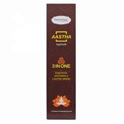 PATANJALI Aastha Royal 3-In-One  Благовоние 3 в 1 16г