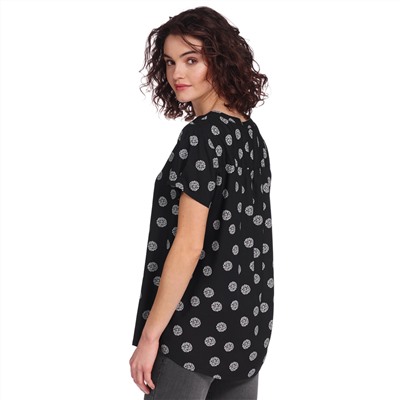 Damen Bluse mit Allover-Motiv