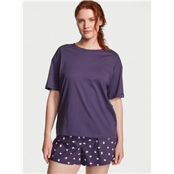 VICTORIA'S SECRET Cotton Short Tee-jama Set