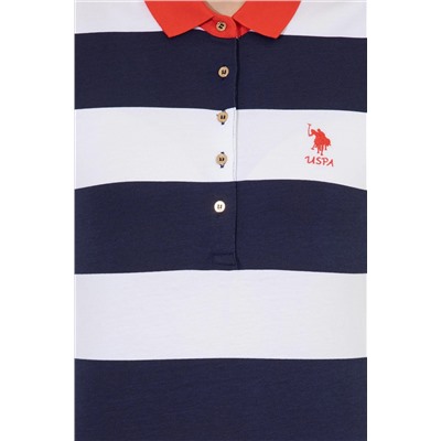 Kadın Lacivert Polo Yaka Tişört