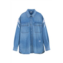 Camisa vaquera Azul