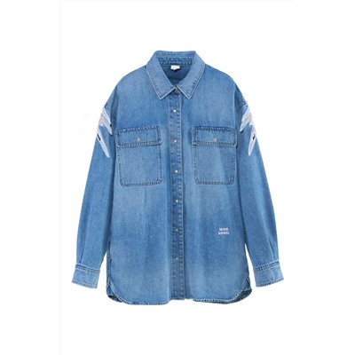 Camisa vaquera Azul