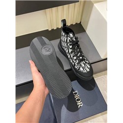 Мужские высокие кроссовки Dio*r 🖤  Реплика 1:1