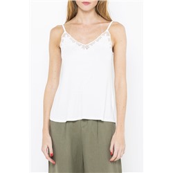 Camiseta de tirantes Beige