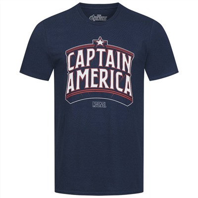 Captain America Archieve Herren T-Shirt FCMTS060NVY