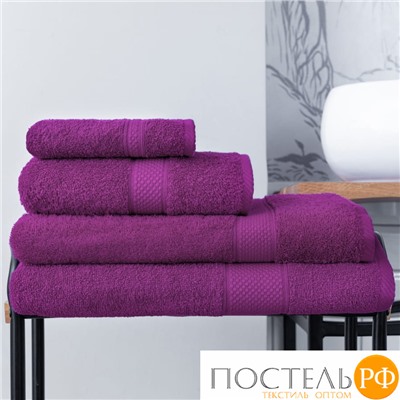 Полотенце Arya Однотонное 30X50 Miranda Soft Фуксия