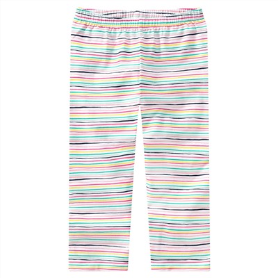 Mädchen Capri-Leggings im Ringel-Look