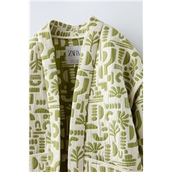 JACQUARD KIMONO
