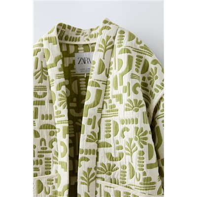 JACQUARD KIMONO