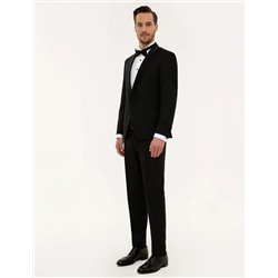 Siyah Ex.Slim Fit Smokin Damatlık