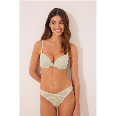 Sujetador push up GORGEOUS hilado verde