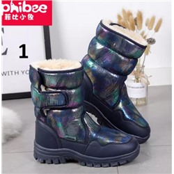 Зимние водонепроницаемые дутики на флисе