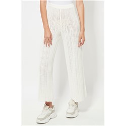 Pantalón 7/8 cintura alta - Blanco