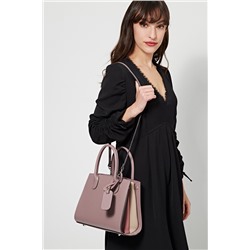 Bolso de piel Mini Trip Lila